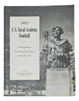 1942 US Naval Academy Football Program at PristineAuction.com