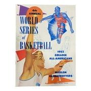 1953 College All-Americans vs Harlem Globetrotters Official Souvenir Program at PristineAuction.com 1953 College All-Americans vs Harlem Globetrotters Official Souvenir Program at PristineAuction.com