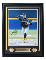 Paul Skenes Signed Pirates Custom Framed Photo Display (MLB) at PristineAuction.com