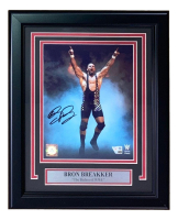 Bron Breakker Signed WWE Custom Framed Photo Display (Fanatics) at PristineAuction.com
