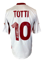 Francesco Totti Signed AS Roma Kappa Authentic Jersey (Beckett) at PristineAuction.com