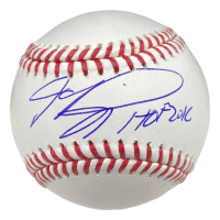 Mike Piazza Signed OML Baseball Inscribed "HOF 2016" (MLB) at PristineAuction.com