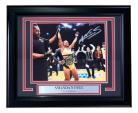 Amanda Nunes Signed UFC Custom Framed Photo Display (JSA) at PristineAuction.com