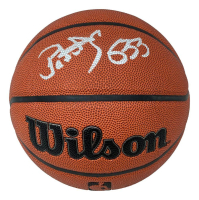 Patrick Ewing Signed Wilson NBA Basketball (Beckett) at PristineAuction.com
