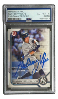 Anthony Volpe Signed 2022 Bowman #BD-68 RC (PSA) at PristineAuction.com
