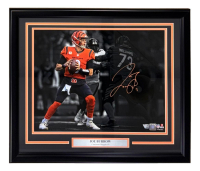 Joe Burrow Signed Bengals Custom Framed Photo Display (Fanatics) at PristineAuction.com