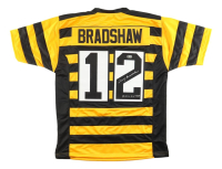 Terry Bradshaw Signed Jersey Inscribed "SB XIII-XIV MVP" (Beckett) at PristineAuction.com