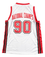 Larry Johnson, Stacy Augmon, Anderson Hunt & Moses Scurry Signed Jersey (Beckett) at PristineAuction.com