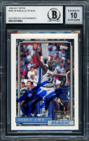 Shaquille O'Neal Signed 1992-93 Topps #362 RC (BGS | Auto Grade 10) at PristineAuction.com