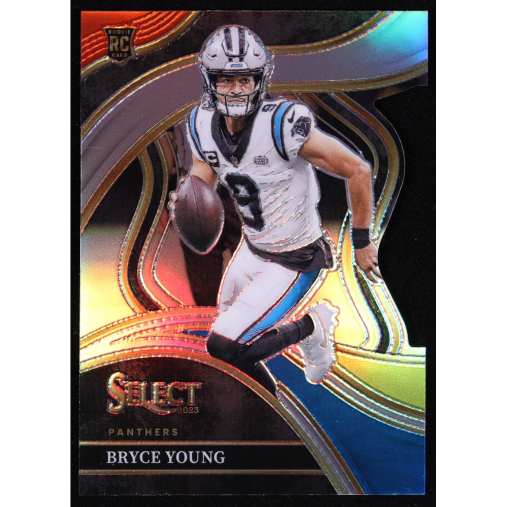 Bryce Young 2023 Select Prizm Red and Yellow Die Cut #291 RC at PristineAuction.com