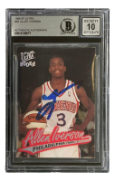 Allen Iverson Signed 1996-97 Ultra #82 RC (BGS | Auto Grade 10) at PristineAuction.com