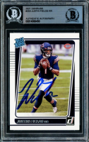 Justin Fields Signed 2021 Donruss #253 RC (BGS) at PristineAuction.com