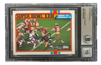 Joe Montana Signed 1989 Topps #1 (BGS | Auto Grade 10) at PristineAuction.com