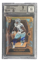 Micah Parsons Signed 2021 Gold Standard #26 RC (BGS 9 | Auto Grade 10) at PristineAuction.com