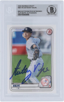 Anthony Volpe Signed 2020 Bowman Draft #BD-178 RC (BGS) at PristineAuction.com