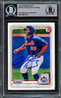 Francisco Alvarez Signed 2020 Bowman Draft #BD-143 (BGS) at PristineAuction.com