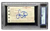 Larry Bird Signed 1987 Celtics vs Pistons Ticket Stub (PSA | Gem MT 10) at PristineAuction.com