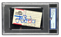 Larry Bird Signed 1982 Celtics vs Bullets Ticket Stub (PSA | Gem MT 10) at PristineAuction.com