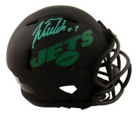 Justin Fields Signed Jets Eclipse Alternate Speed Mini Helmet (Beckett) at PristineAuction.com