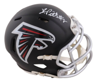 Kyle Pitts Signed Falcons Speed Mini Helmet (Beckett) at PristineAuction.com