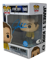 William Shatner Signed "Star Trek" #1689 James T. Kirk Funko Pop! Vinyl Figure (JSA) at PristineAuction.com