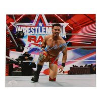 Austin Theory Signed WWE 8x10 Photo (JSA) at PristineAuction.com