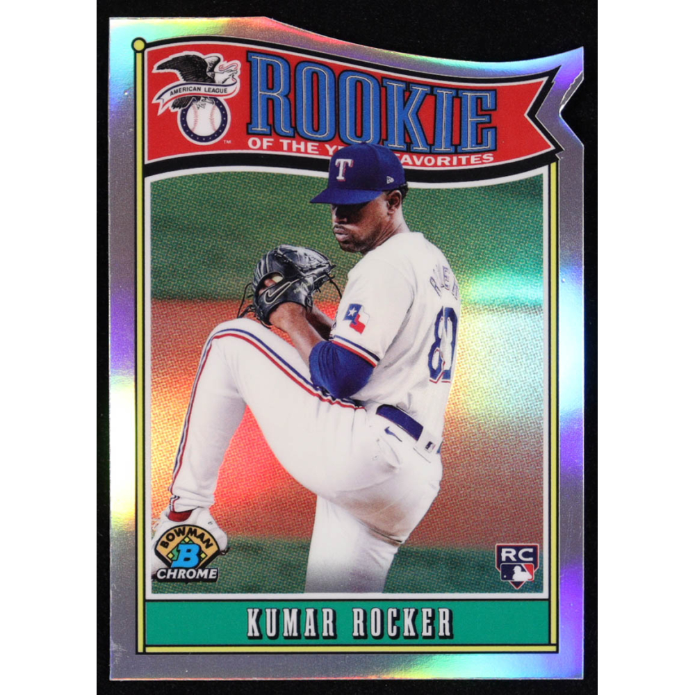 Kumar Rocker 2025 Bowman Chrome Rookie of the Year Favorites #ROY5 RC at PristineAuction.com