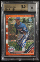 Royce Lewis Signed 2019 Bowman Chrome Prospects Orange Refractors #BCP151 #24/25 (BAS 9.5 | Autograph Grade BGS 10) at PristineAuction.com