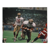 Tom Rathman Signed 49ers 8x10 Photo (Beckett) at PristineAuction.com