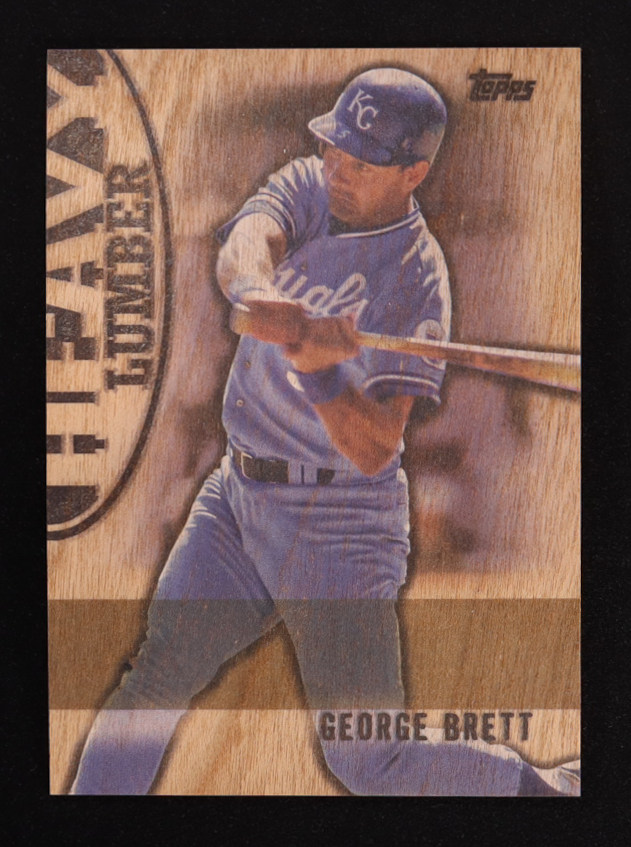 George Brett 2024 Topps Heavy Lumber #HL54 at PristineAuction.com George Brett 2024 Topps Heavy Lumber #HL54 at PristineAuction.com