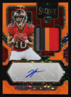 Trey Palmer 2023 Select Rookie Signature Memorabilia Prizm Neon Orange Pulsar #45 RC #31/33 at PristineAuction.com