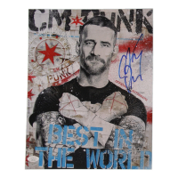CM Punk Signed WWE 11x14 Photo (JSA) at PristineAuction.com