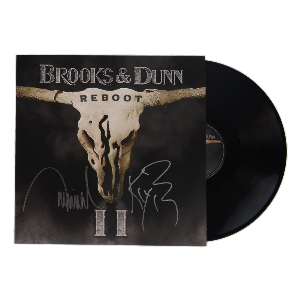 Ronnie Dunn & Kix Brooks Signed Brooks & Dunn "Reboot II" Vinyl Record Album (JSA) at PristineAuction.com Ronnie Dunn & Kix Brooks Signed Brooks & Dunn "Reboot II" Vinyl Record Album (JSA) at PristineAuction.com