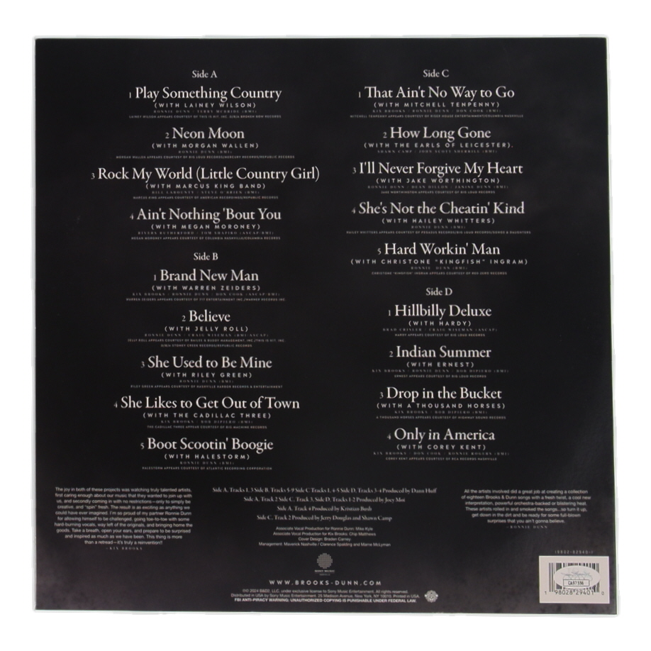 Ronnie Dunn & Kix Brooks Signed Brooks & Dunn "Reboot II" Vinyl Record Album (JSA) at PristineAuction.com Ronnie Dunn & Kix Brooks Signed Brooks & Dunn "Reboot II" Vinyl Record Album (JSA) at PristineAuction.com