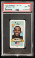 LeBron James 2003 Campioni Di Futuro Sky #5 RC (PSA 10) at PristineAuction.com