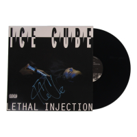 Ice Cube signed "Lethal Injection" Vinyl Record Album (JSA) at PristineAuction.com