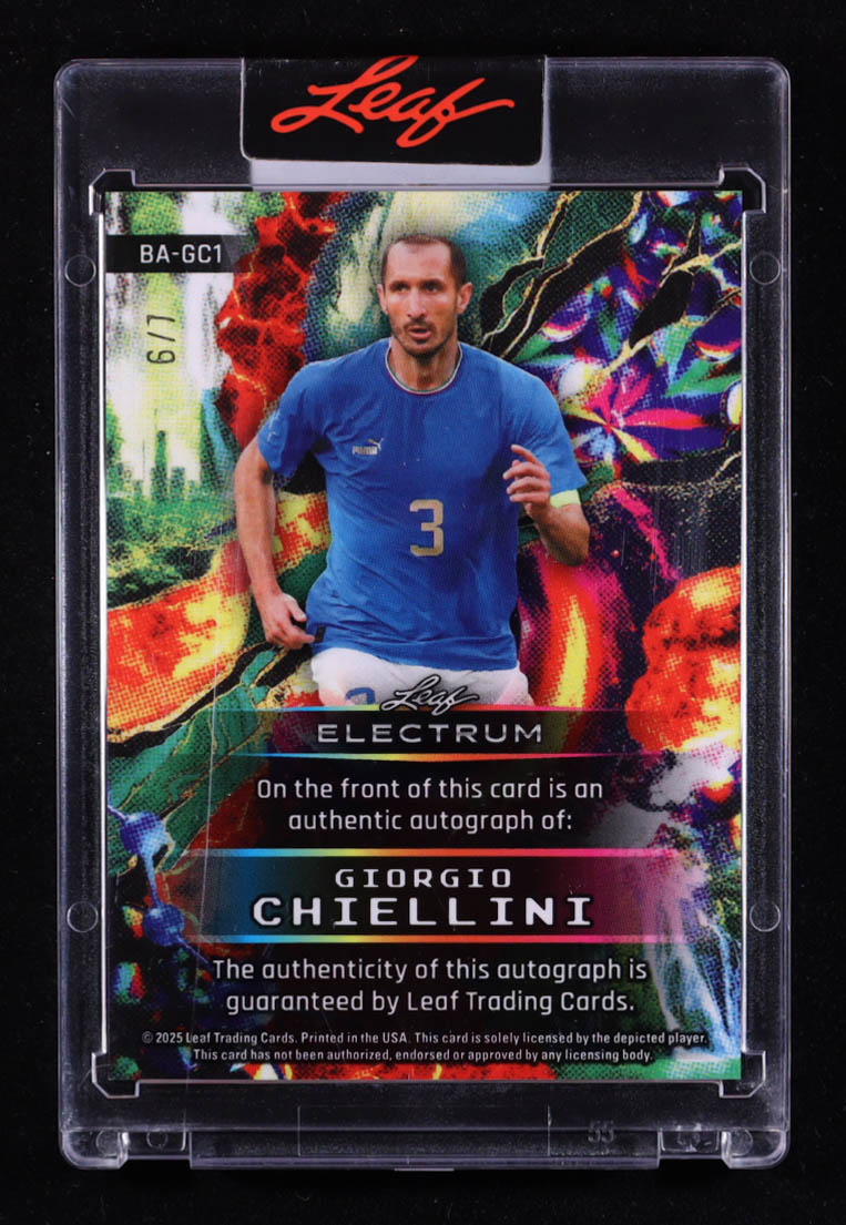 Giorgio Chielini 2025 Leaf Electrum Auto #BA-GC1 #6/7 at PristineAuction.com Giorgio Chielini 2025 Leaf Electrum Auto #BA-GC1 #6/7 at PristineAuction.com