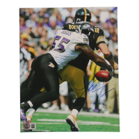 Terrell Suggs Signed Ravens 8x10 Photo (Beckett) at PristineAuction.com