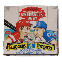 1986 Fleer Limited Edition Baseball's Best Sluggers vs. Pitchers Complete Box Set of (36) Packs at PristineAuction.com