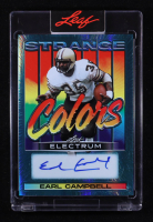 Earl Campbell 2025 Leaf Electrum Strange Colors Auto #SC-EC1 #6/6 at PristineAuction.com