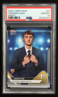 Cooper Flagg 2025 Topps Now Draft #D1 RC (PSA 10) at PristineAuction.com