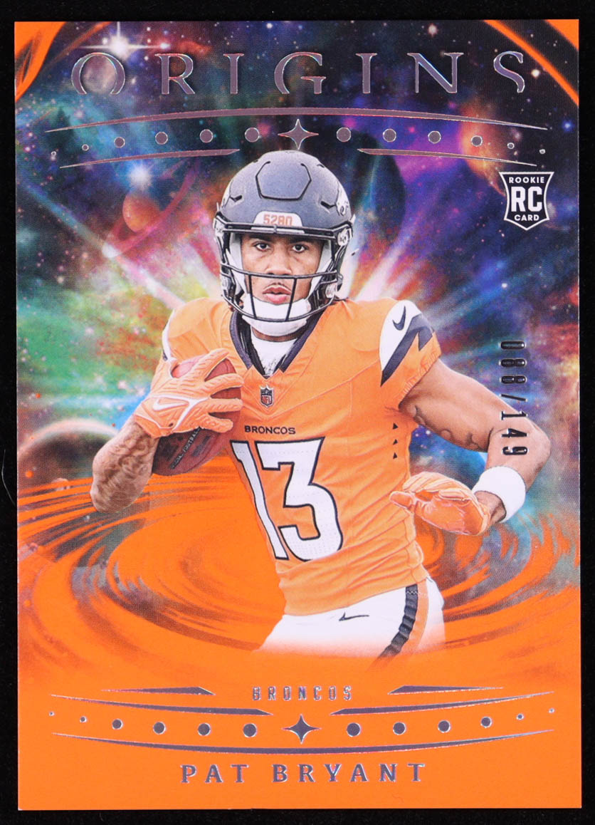 Pat Bryant 2025 Panini Origins Orange #121 #088/149 RC at PristineAuction.com Pat Bryant 2025 Panini Origins Orange #121 #088/149 RC at PristineAuction.com