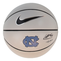 Caleb Wilson Signed North Carolina Tar Heels Logo Basketball Inscribed "Go Heels" (PSA) at PristineAuction.com