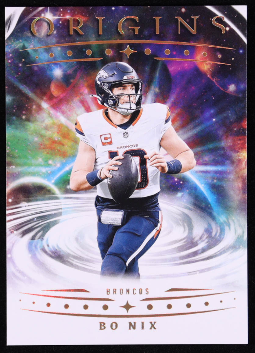 Bo Nix 2025 Panini Origins #48 at PristineAuction.com Bo Nix 2025 Panini Origins #48 at PristineAuction.com