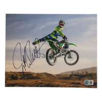 Jeremy McGrath Signed Motocross 8x10 Photo (Beckett) at PristineAuction.com