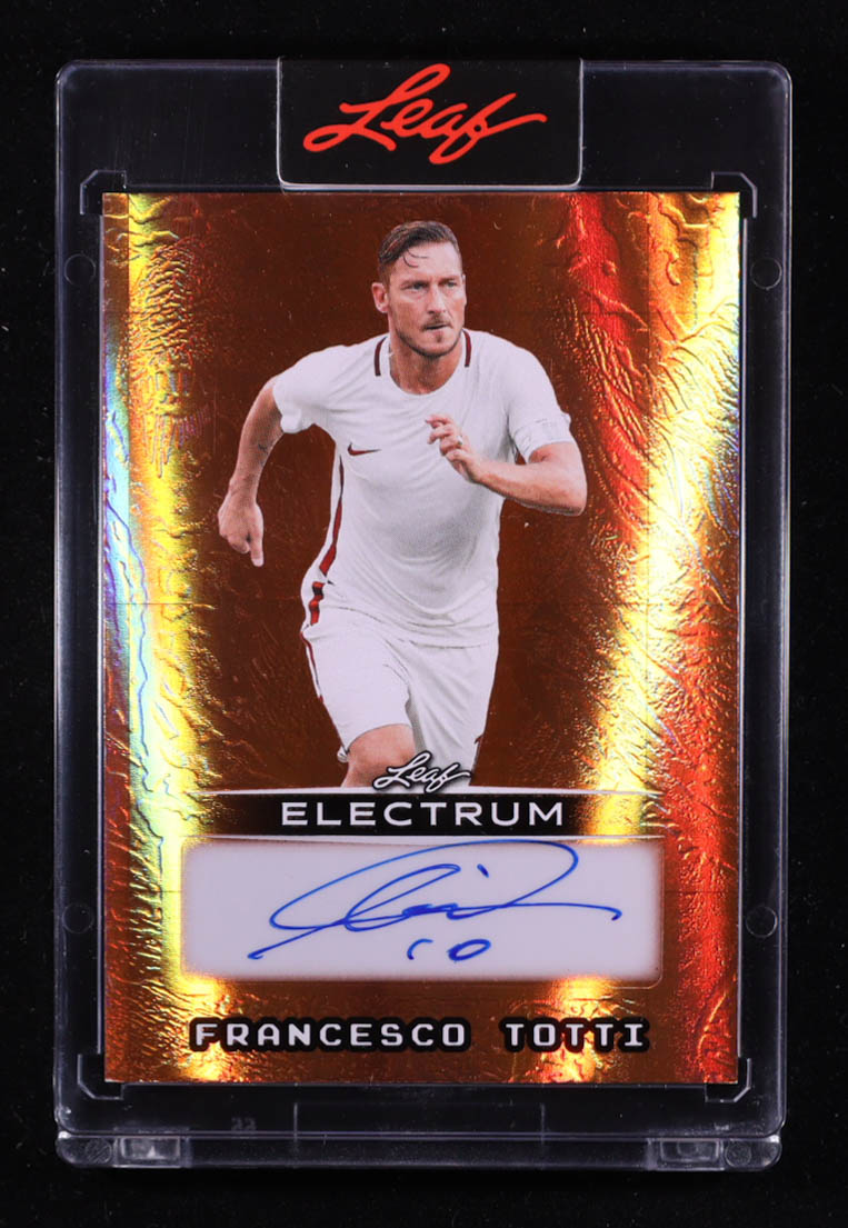 Francesco Totti 2025 Leaf Electrum Auto #BA-FT3 #1/12 at PristineAuction.com Francesco Totti 2025 Leaf Electrum Auto #BA-FT3 #1/12 at PristineAuction.com