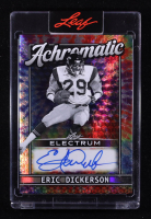 Eric Dickerson 2025 Leaf Electrum Achromatic Auto #A-ED1 #7/8 at PristineAuction.com