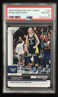 Paige Bueckers 2025 Panini Instant WNBA #100 RC (PSA 10) at PristineAuction.com