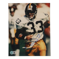 Merril Hoge Signed Steelers 8x10 Photo (Beckett) at PristineAuction.com