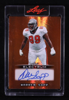 Warren Sapp 2025 Leaf Electrum Auto #BA-WS1 #5/12 at PristineAuction.com
